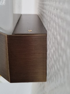 Wandhalterung Wandleuchte seitlich inkl. Verstärkungstraverse